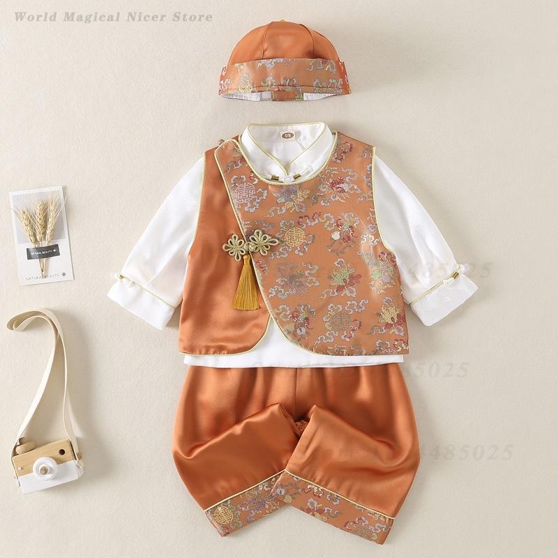 Summer Clothing Baby Boy - Spring Summer Baby Tang Suit Kids