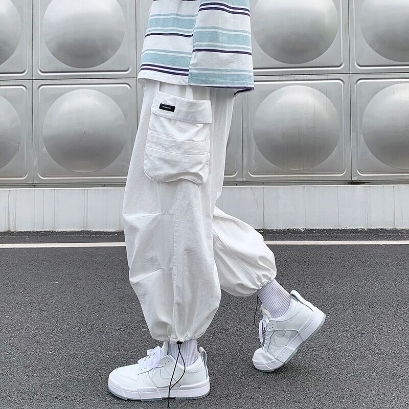 Summer Vibes Clothing Men - Men Bloomers Loose Cargo Pants Japanese