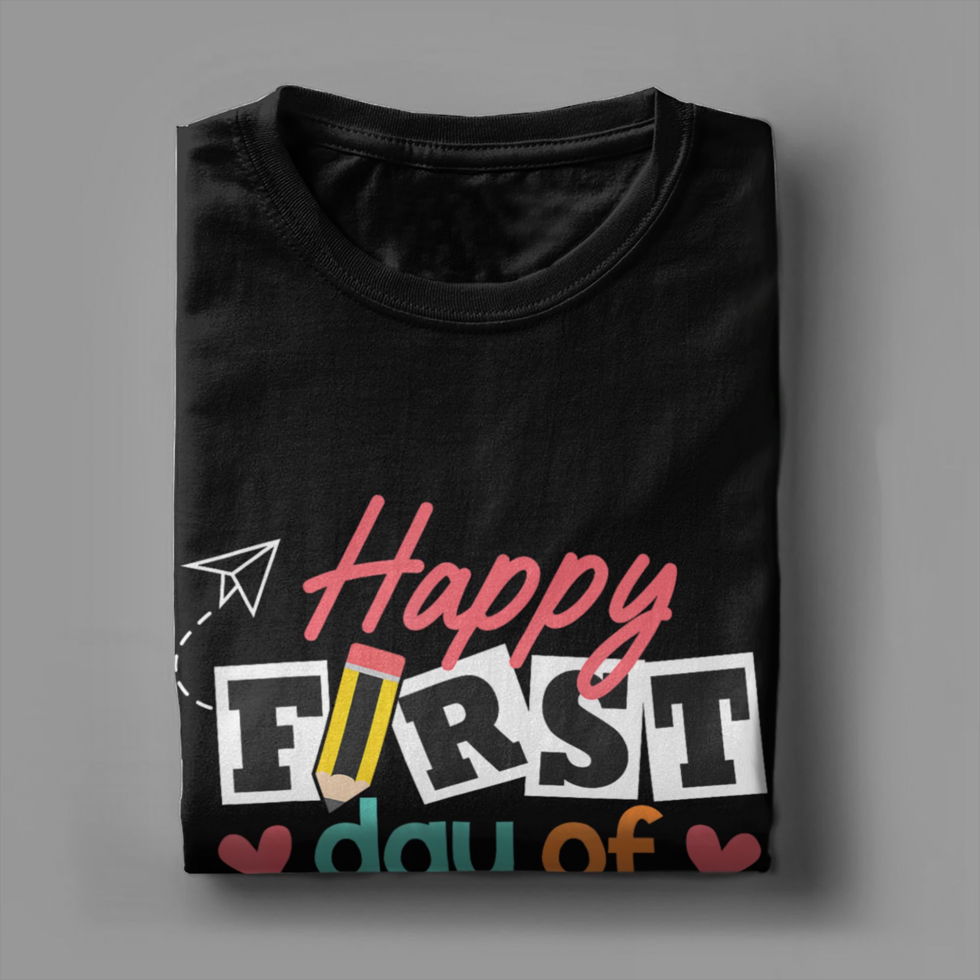 Summer Vibes Clothing Men - Happy First Day of School Teacher