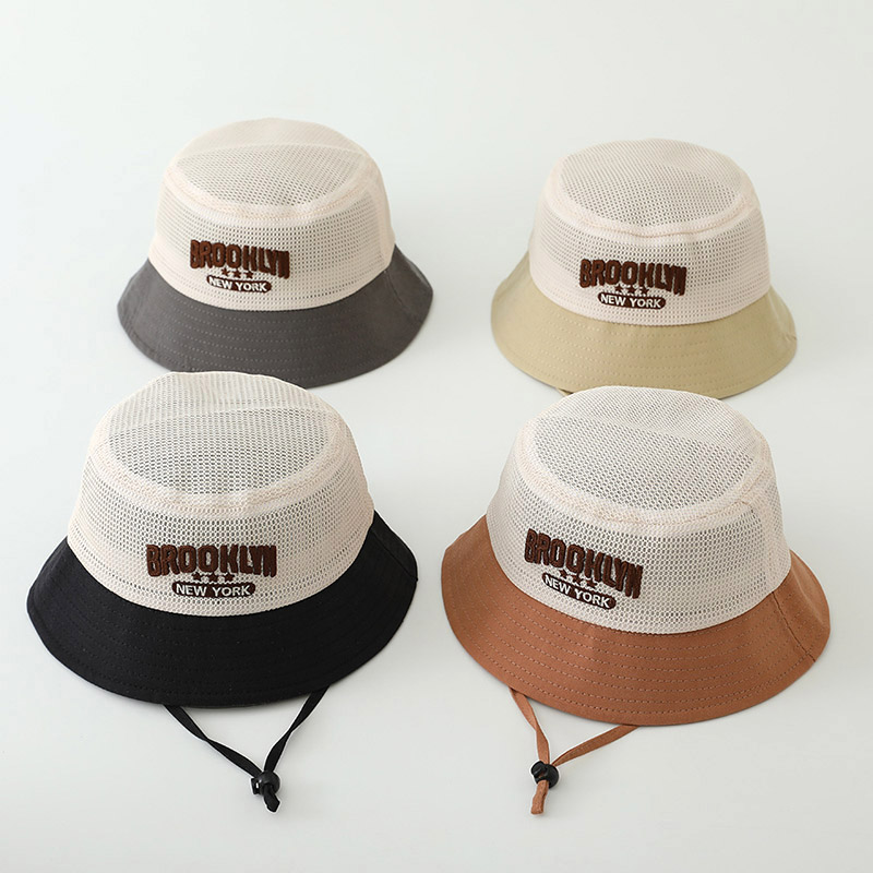 Summer Clothing Capsule - Letter Embroidered Baby Sun Hat Summer