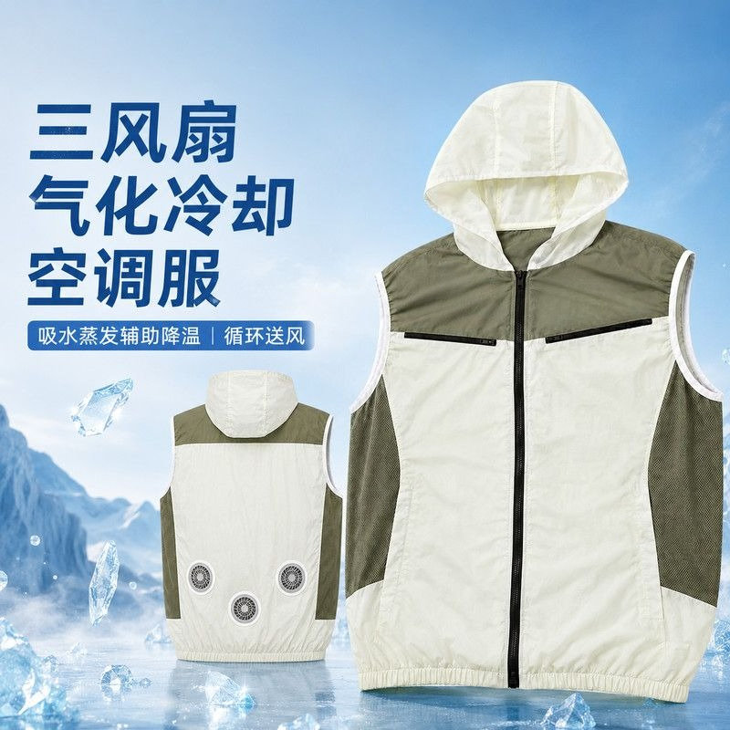Summer Clothing Work - Utility Fan Air Conditioner Clothings Summer