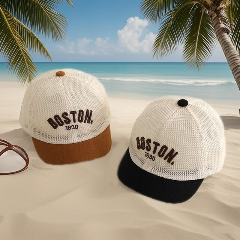 Summer Clothing Capsule - Letter Embroidered Baby Baseball Cap Summer