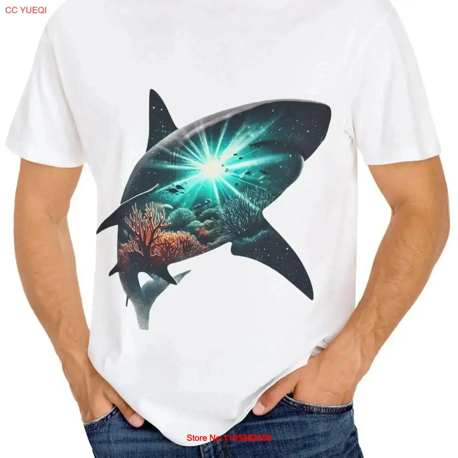 Summer Vibes Clothing Men - Ocean Inspired Garment Dyed T Shirt