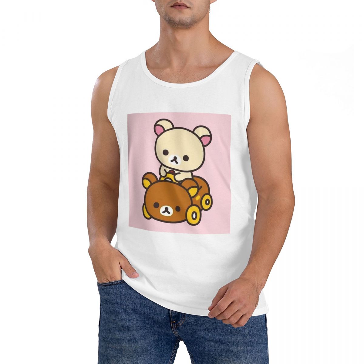 Summer Clothing Drive - 100% Cotton Korilakkuma Driving A Rilakkuma