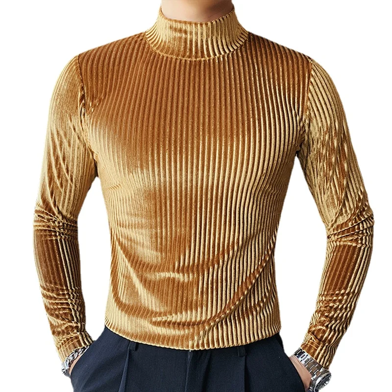 2026 New Gold Velvet T-Shirt M - Summer Clothing Trends 2026 ulasan dan harga
