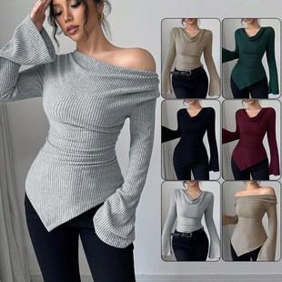 Women's Blouse Longsleeve Soli - Off Shoulder Blouse ulasan dan harga