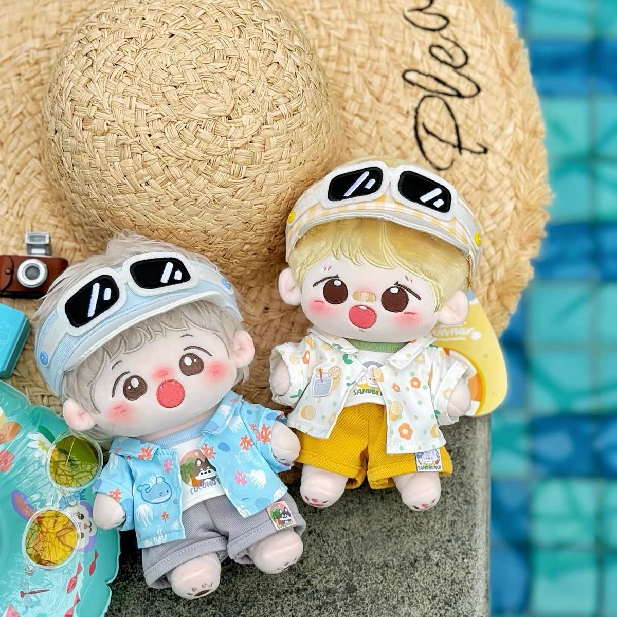 20cm Cotton Doll Clothes Cocon - Soft Summer Yellow Clothing ulasan dan harga