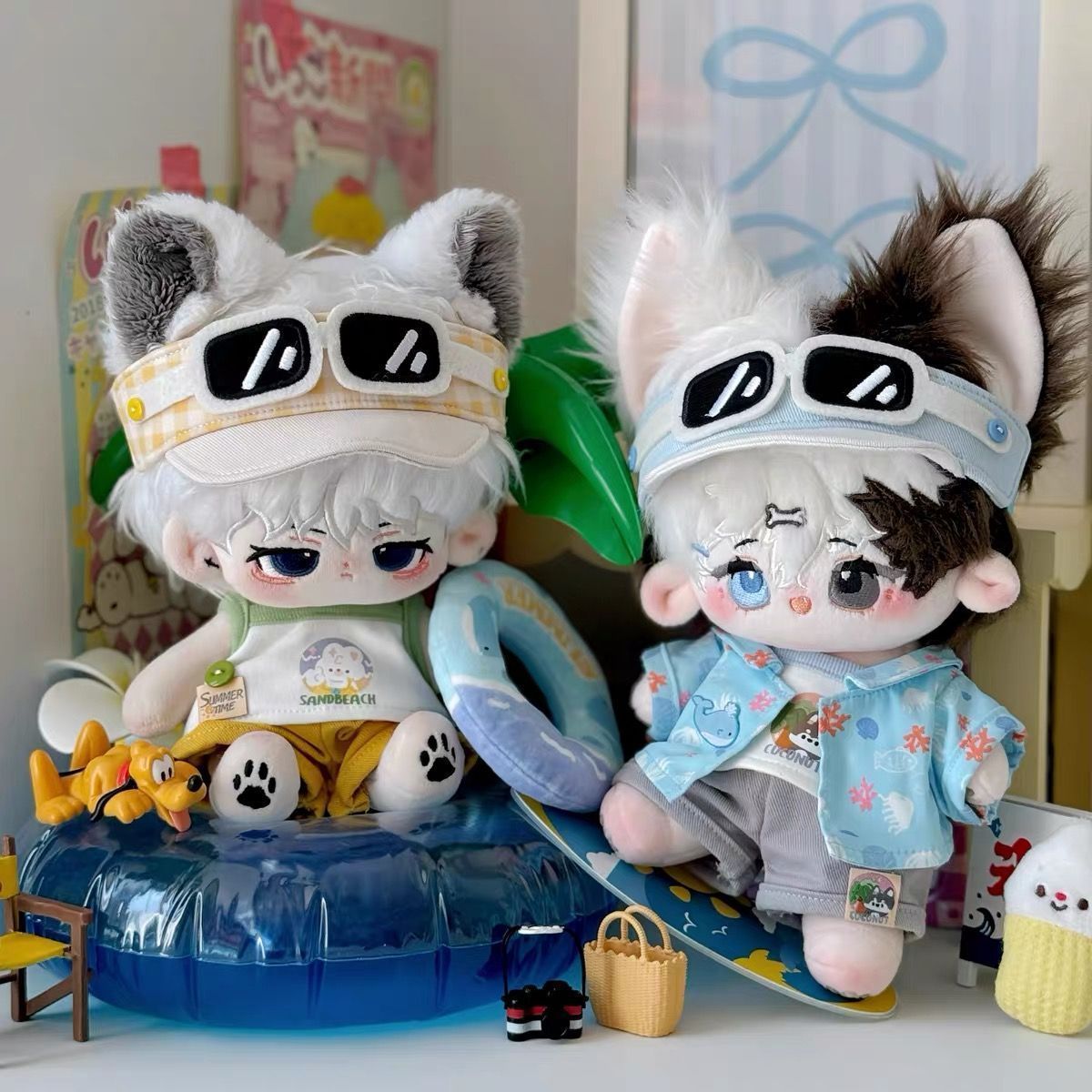 20cm Cotton Doll Clothes Cocon - Soft Summer Yellow Clothing ulasan dan harga