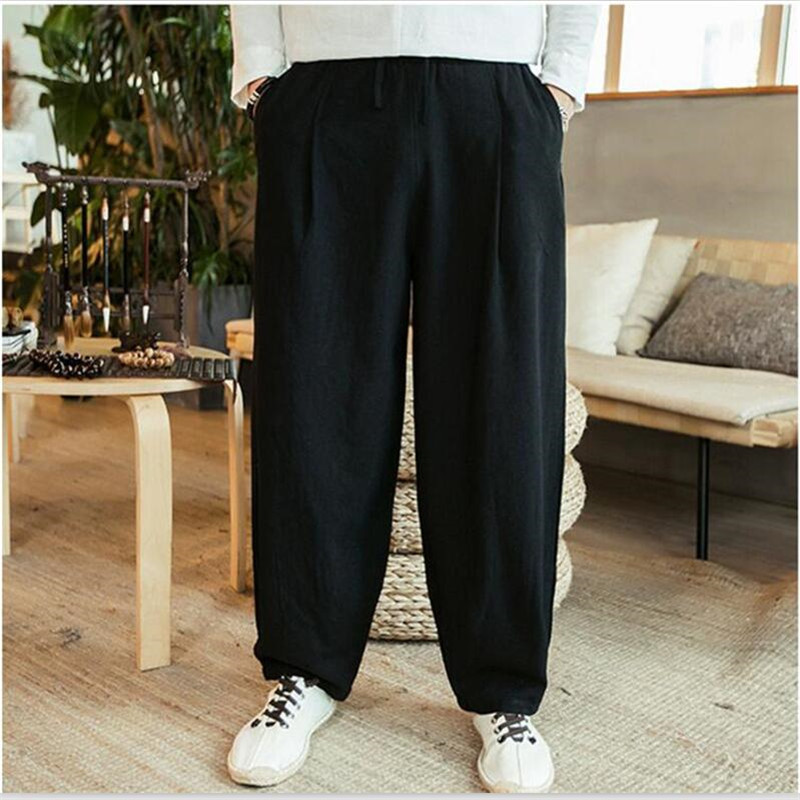 Large Size 6XL 7XL Men's Wide  - Summer Clothing Men Linen ulasan dan harga