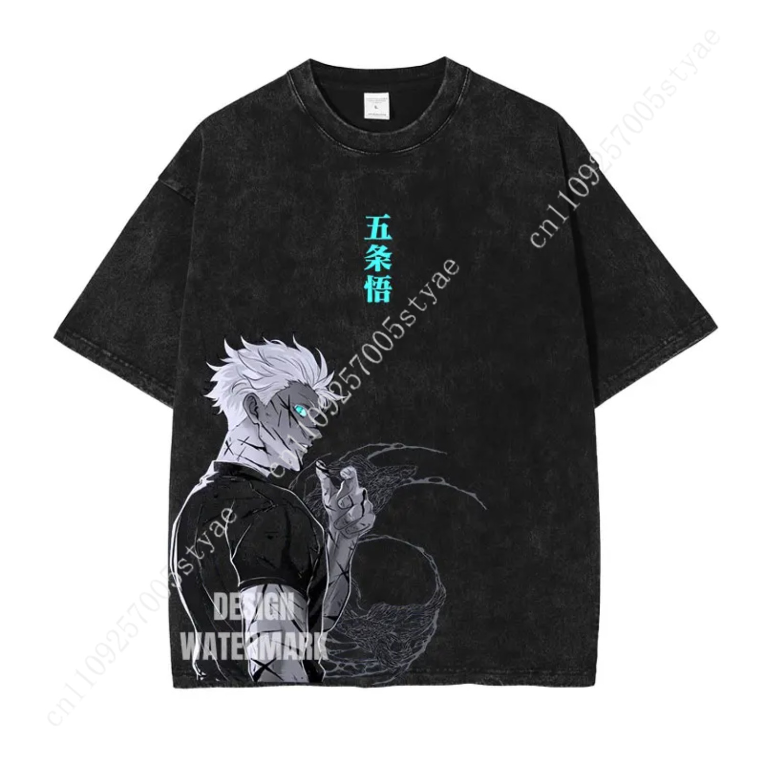 Gojo Satoru Graphic Tee  Anime - Summer Quilt ulasan dan harga