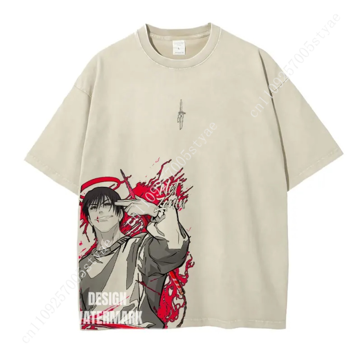 Gojo Satoru Graphic Tee  Anime - Summer Quilt ulasan dan harga
