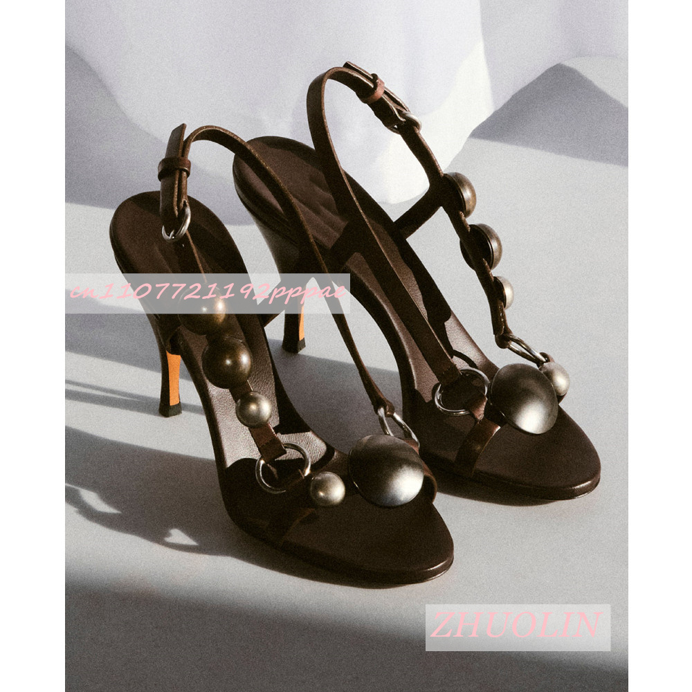 Women Metal Disc Decor Slingba - Summer Holiday Clothing Women ulasan dan harga