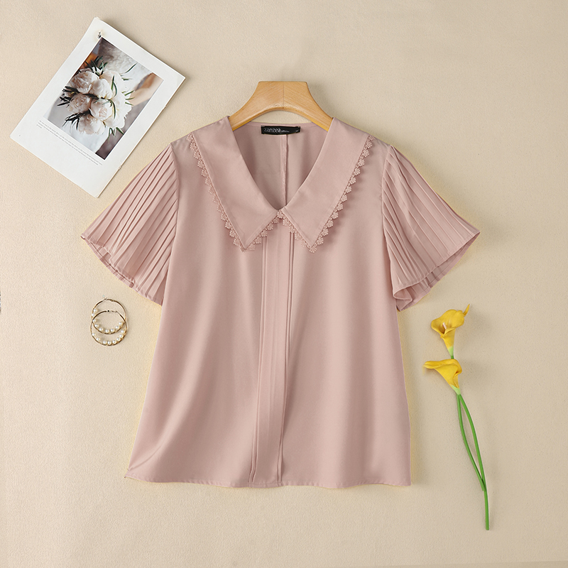 2026 ZANZEA Summer Elegant V N - Summer Clothing Work ulasan dan harga