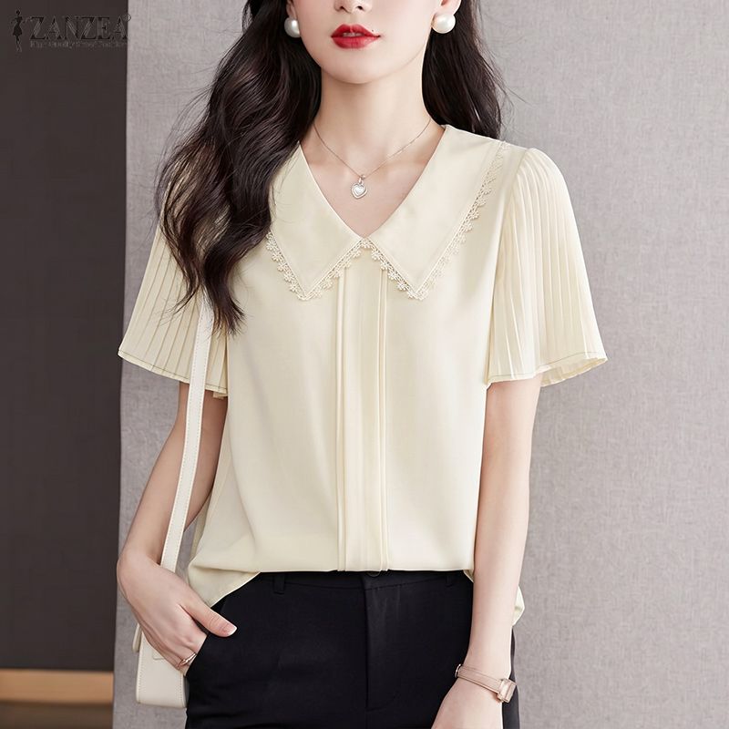2026 ZANZEA Summer Elegant V N - Summer Clothing Work ulasan dan harga
