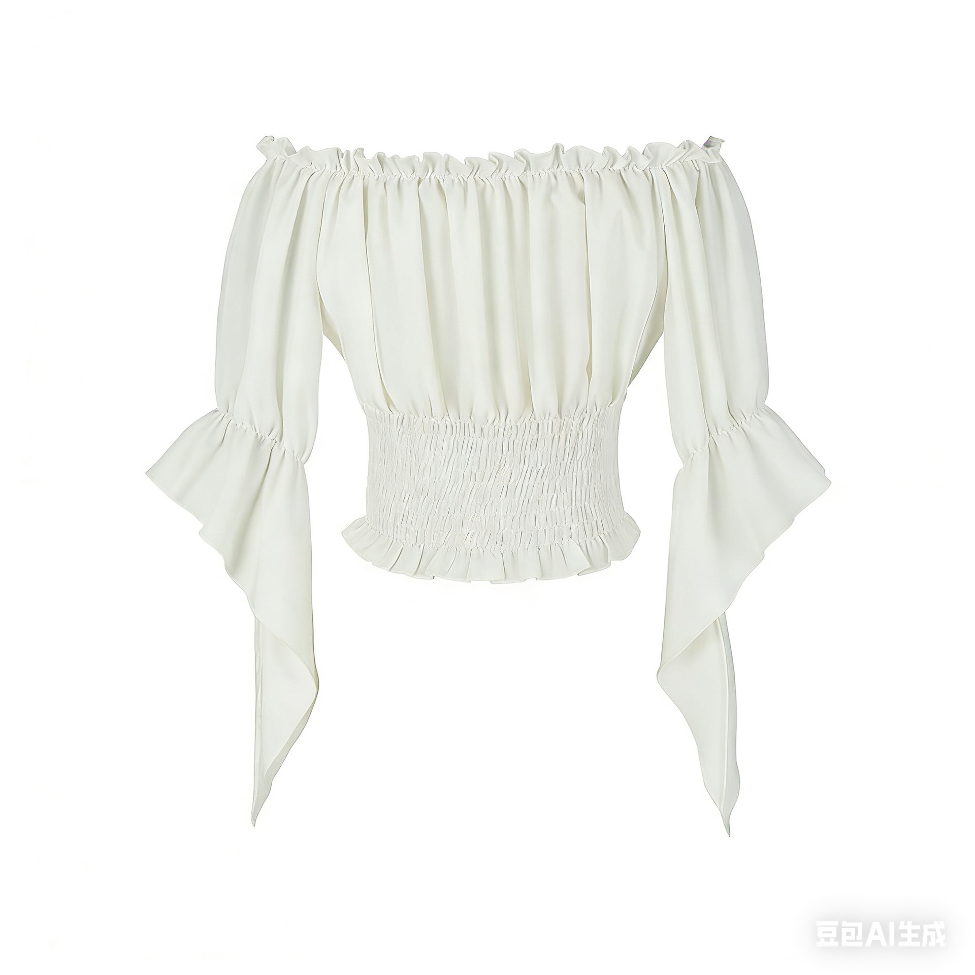 Renaissance Medieval Aristocra - Off Shoulder Blouse ulasan dan harga