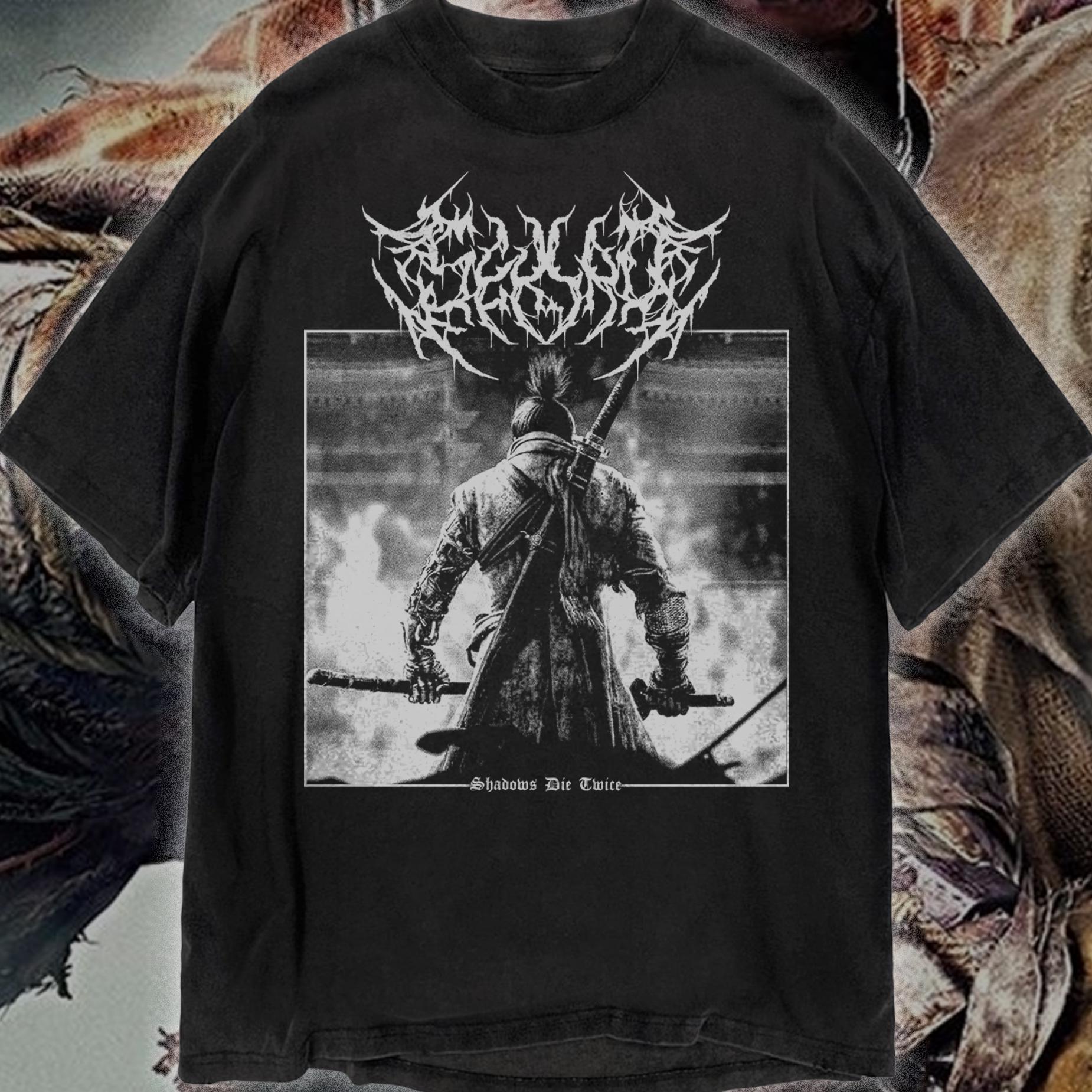 Sekiro Printed Pure Cotton T-S - Summer Games Clothing ulasan dan harga
