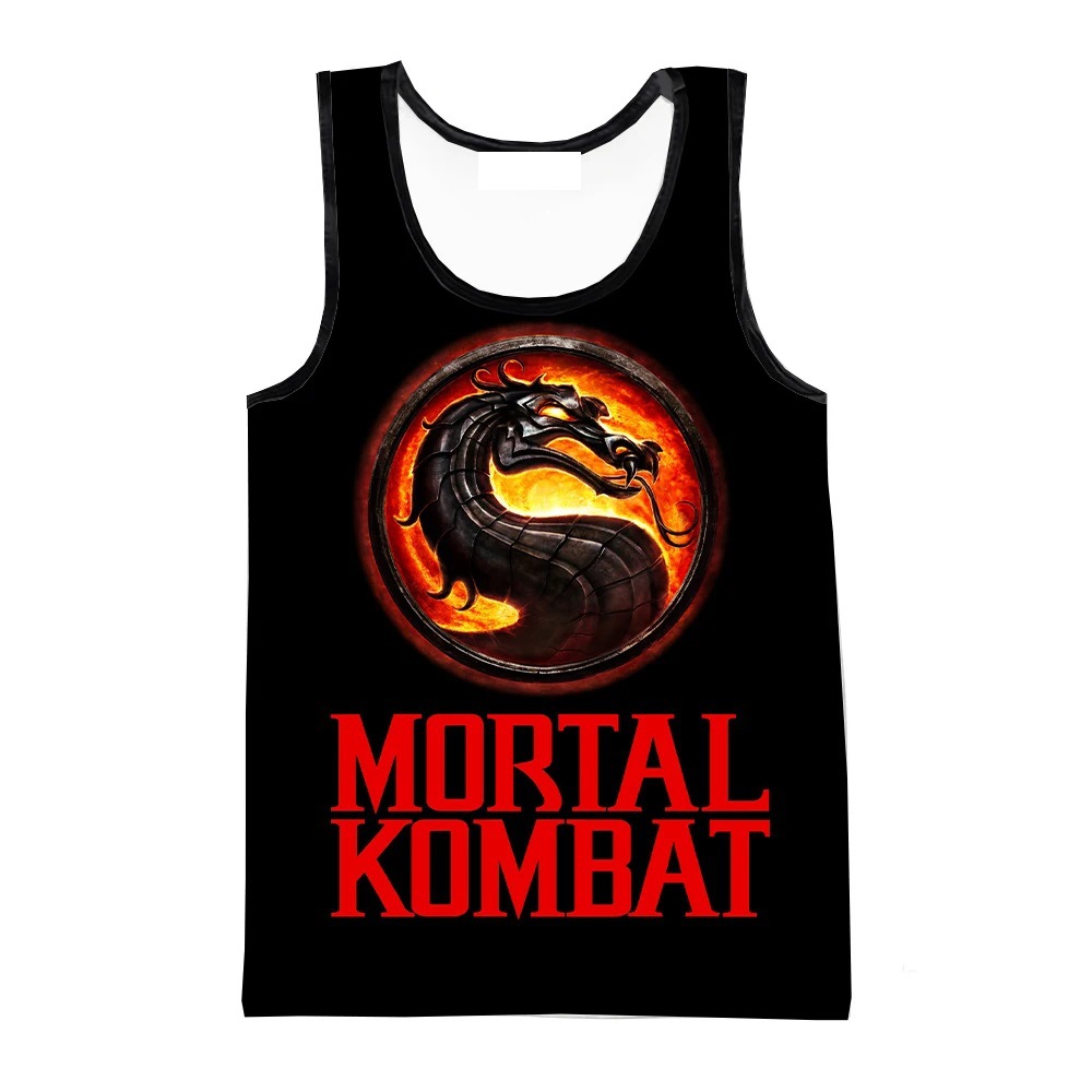 Mortal Kombat Game 3D Print Ta - Summer Games Clothing ulasan dan harga