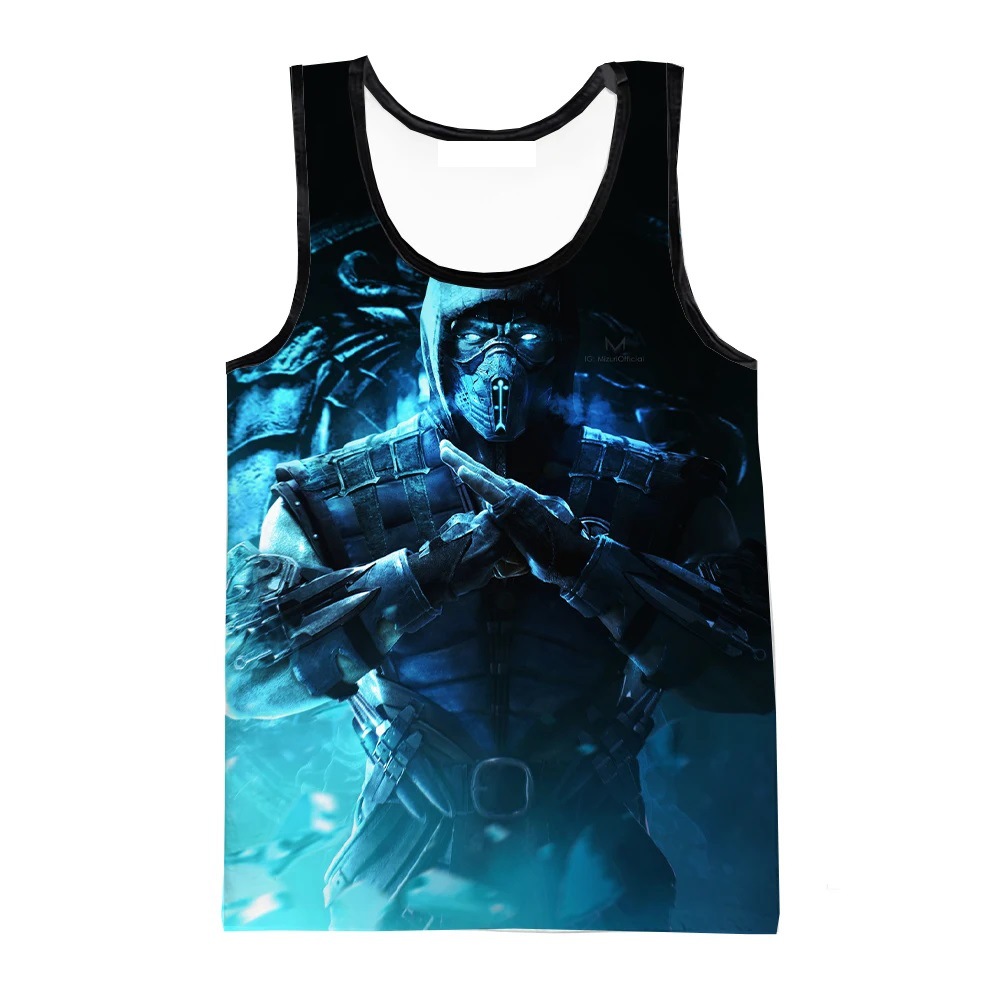 Mortal Kombat Game 3D Print Ta - Summer Games Clothing ulasan dan harga