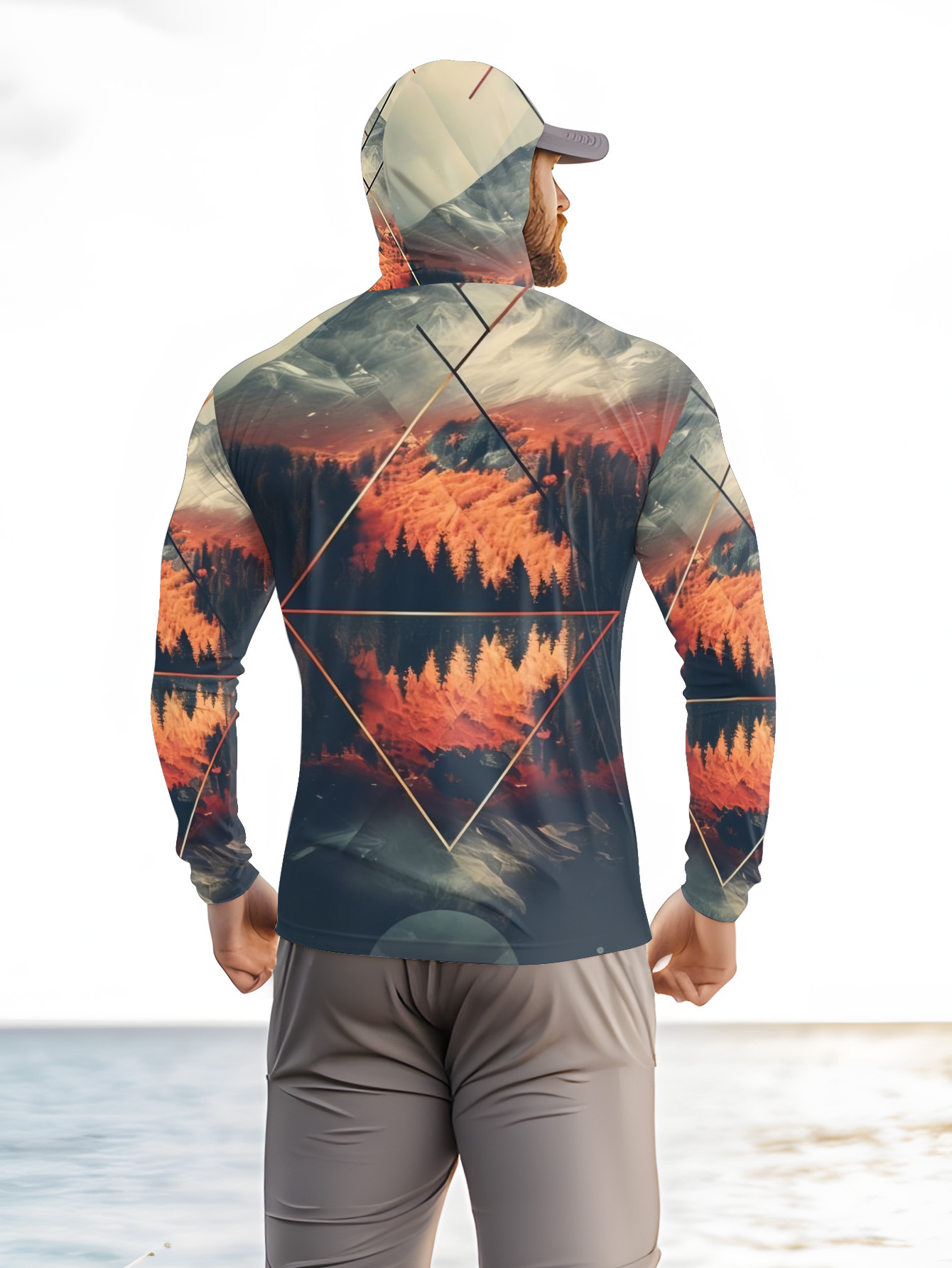 Outdoor Men's Fishing Hoodie B - Summer Clothing Trends ulasan dan harga