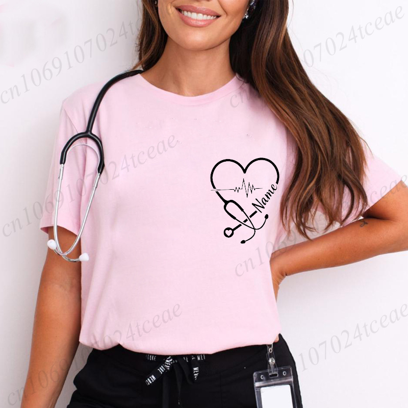 Custom Nurse Personalized Shir - Summer Clothing Name ulasan dan harga