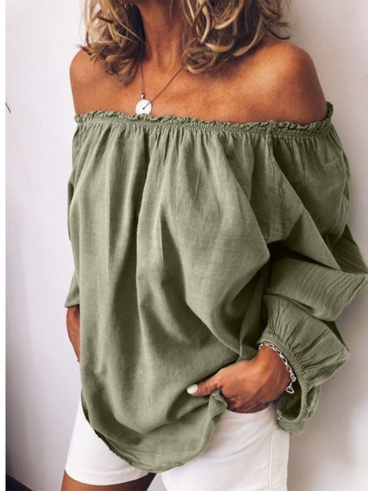 New Chic Women's Off-the-shoul - Off Shoulder Blouse ulasan dan harga