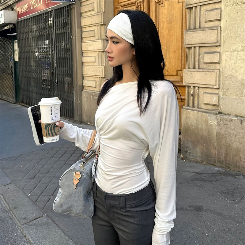 2026 Women’s One Shoulder Top  - Off Shoulder Blouse ulasan dan harga