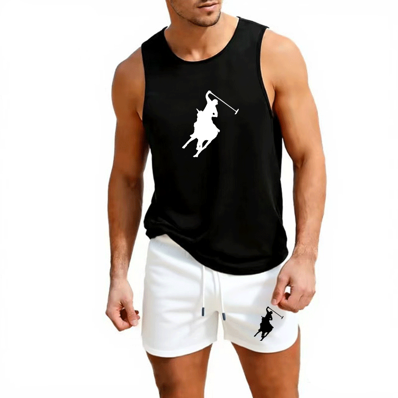 European Men Summer Vest and S - Summer Clothing Trends ulasan dan harga