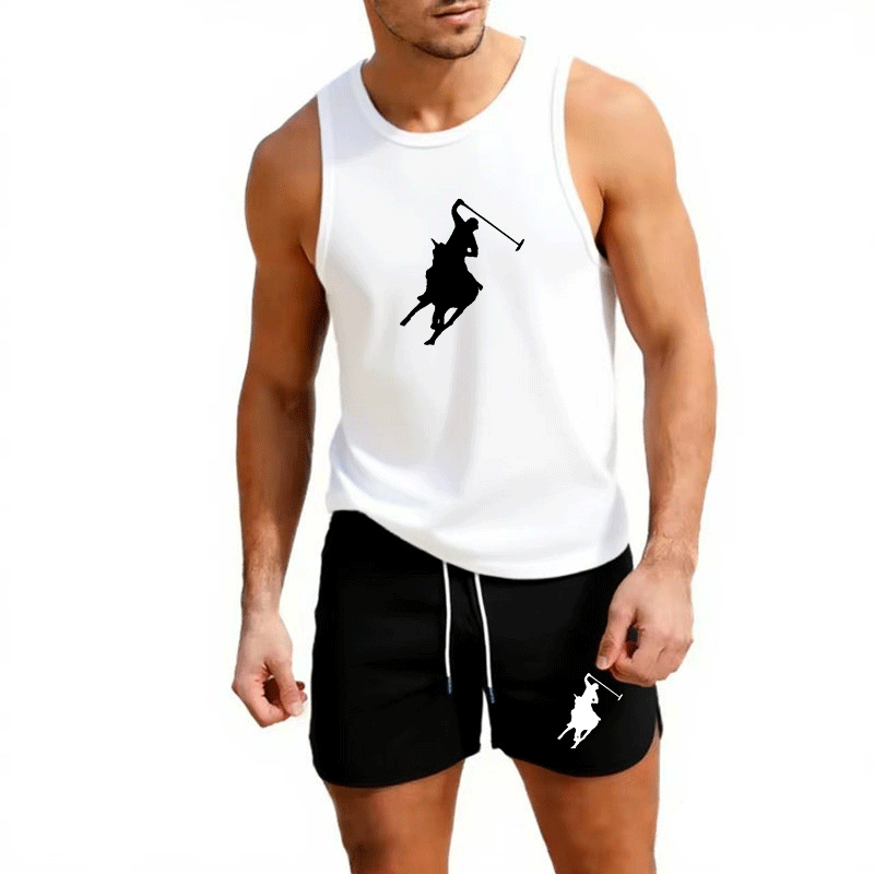 European Men Summer Vest and S - Summer Clothing Trends ulasan dan harga
