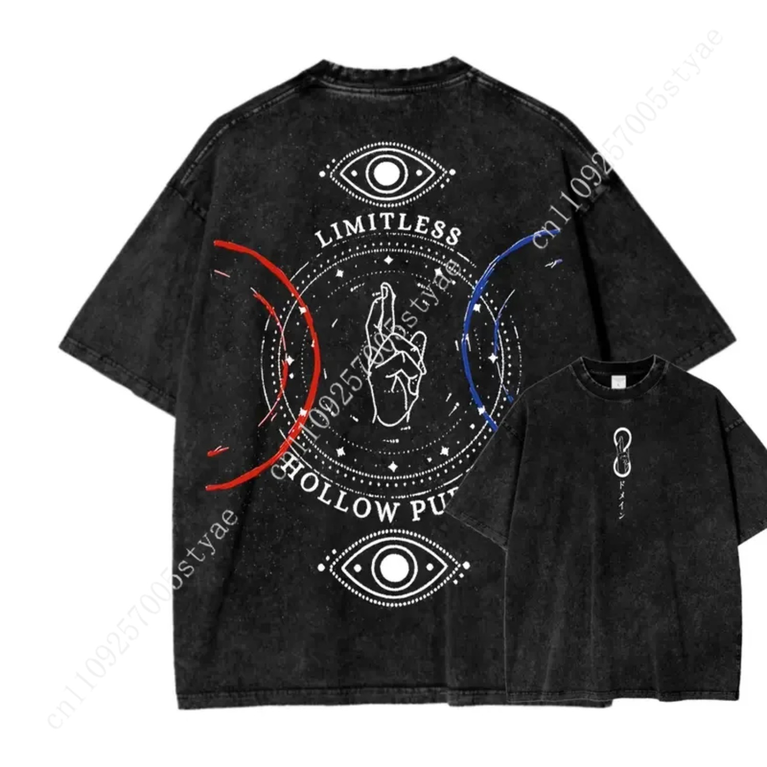 Anime  Gojo Satoru Print T-shi - Summer Quilt ulasan dan harga