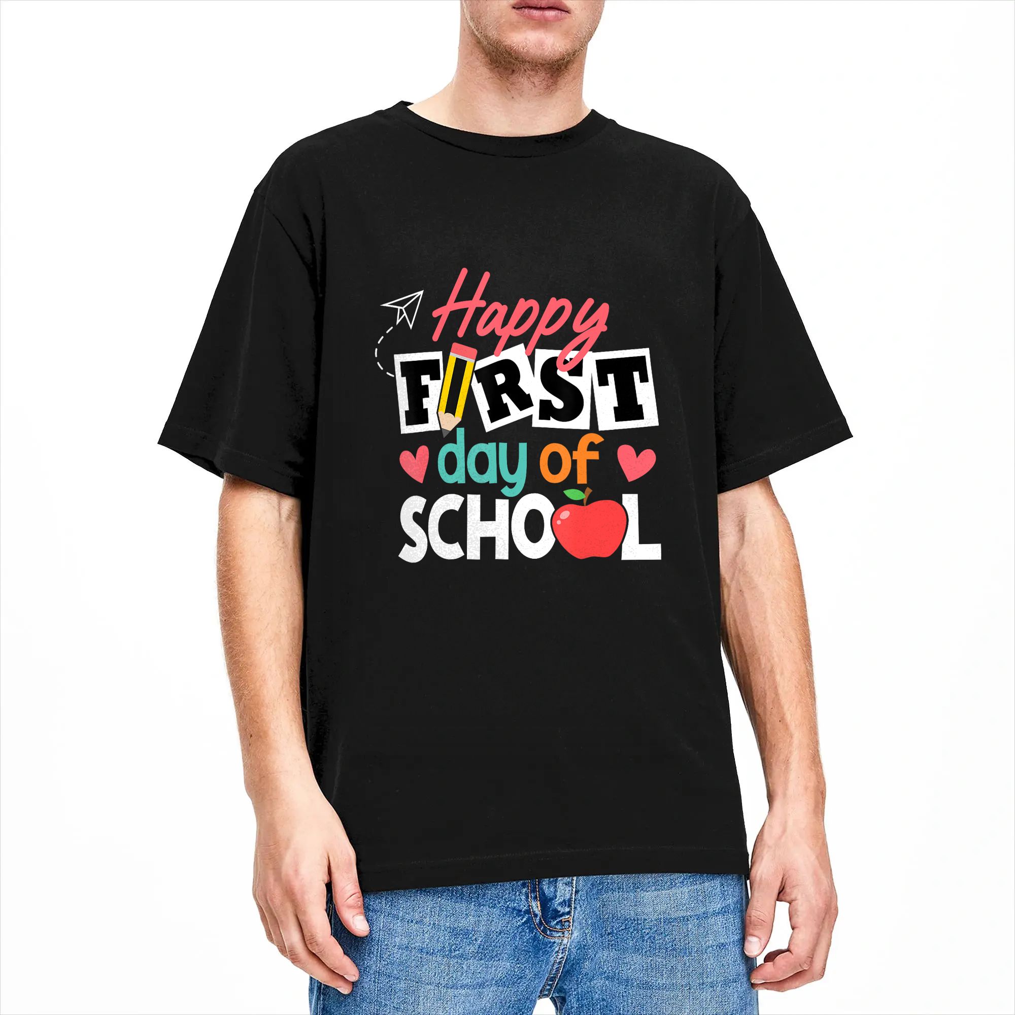 Happy First Day of School Teac - Summer Vibes Clothing Men ulasan dan harga