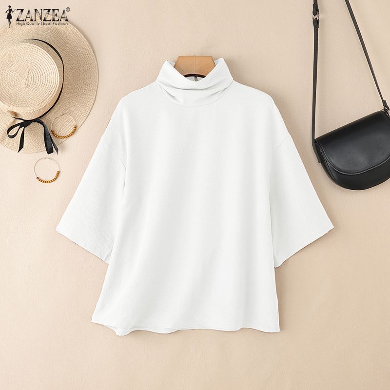 Stylish Women Blouse 2025 ZANZ - Summer Clothing Work ulasan dan harga