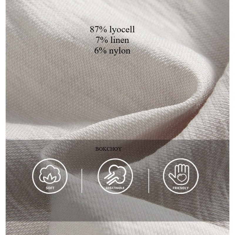 2026 Spring Summer New Thin Ly - Summer Clothing Men Linen ulasan dan harga