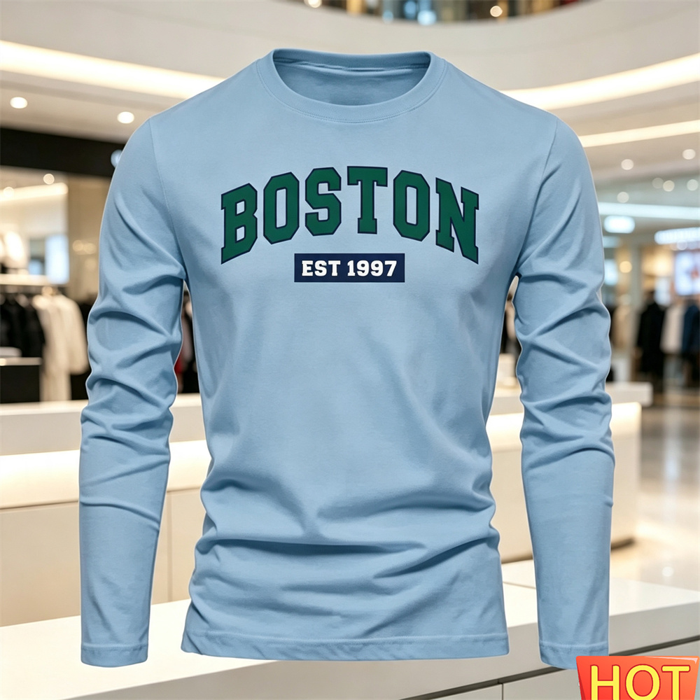 Autumn Summer Men's long sleev - Summer Clothing Trends ulasan dan harga