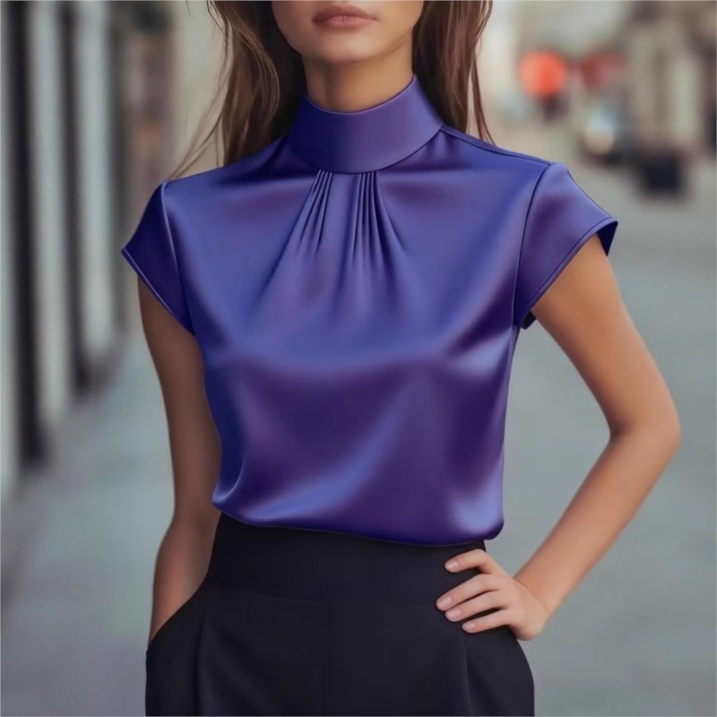 Spring Women's Fashion Solid C - Summer Clothing Work ulasan dan harga