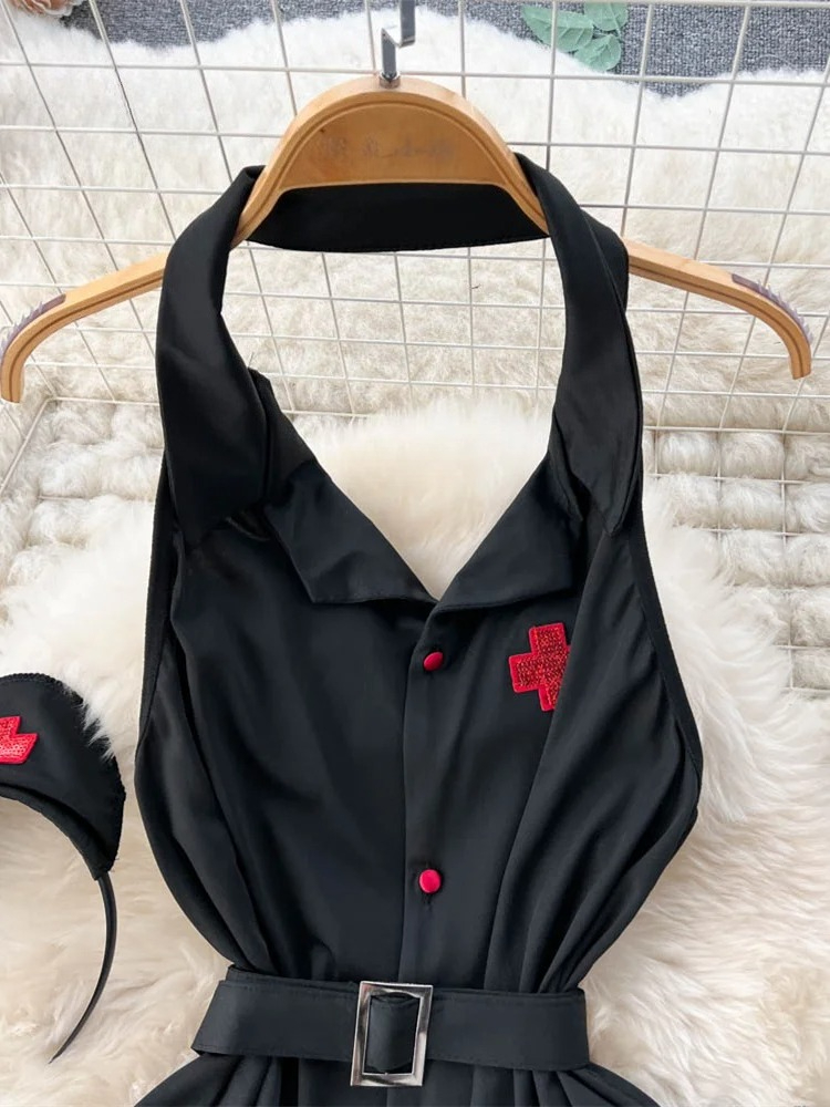 Erotic Fashion Sexy Halter Lin - Summer Clothing Trends ulasan dan harga