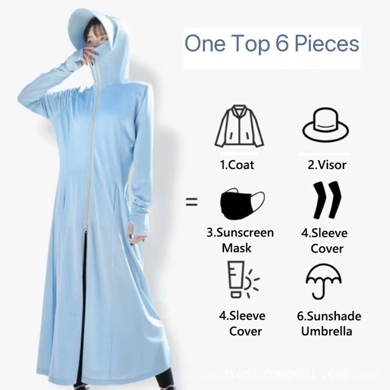 Sun Protection Jacket Women UP - Summer Clothing Drive ulasan dan harga