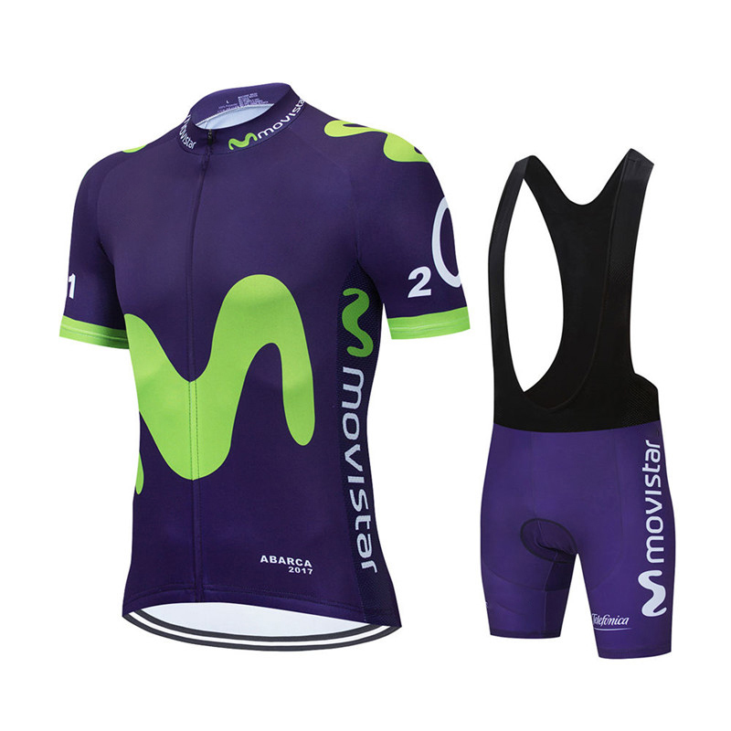 New Summer Movistar Team Cycli - Summer Clothing Men Sale ulasan dan harga