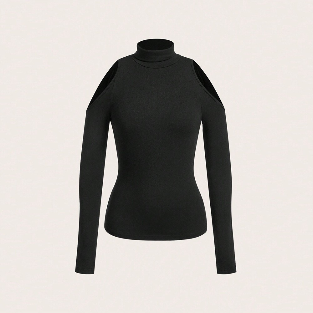 Women Elegant Off Shoulder Fit - Off Shoulder Blouse ulasan dan harga
