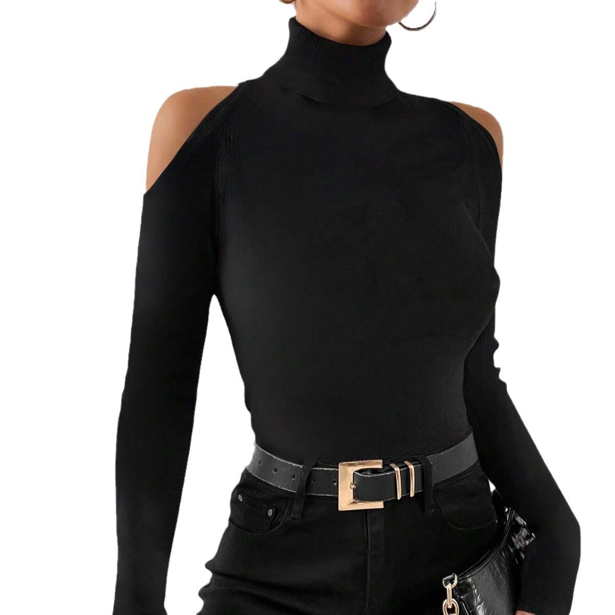 Women Elegant Off Shoulder Fit - Off Shoulder Blouse ulasan dan harga