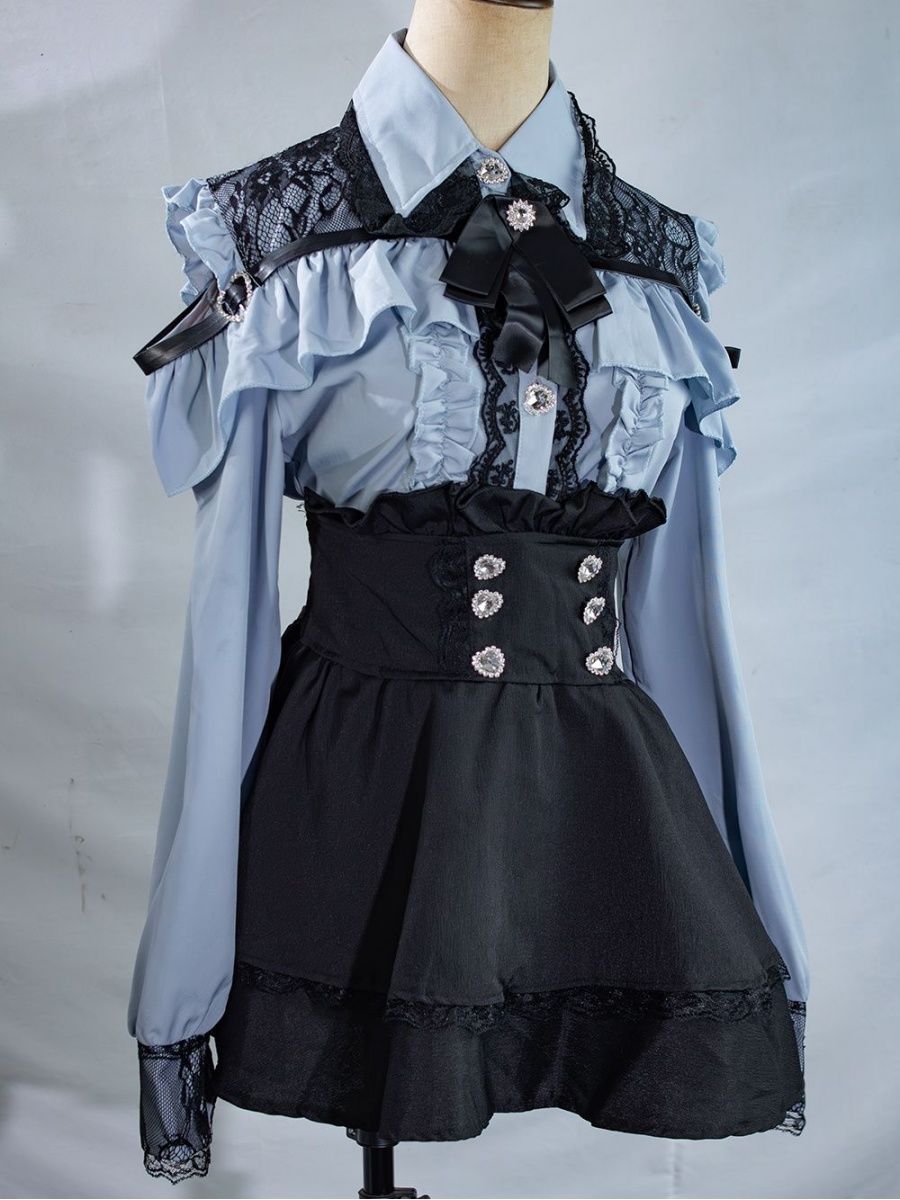 Subculture JK Uniform 2 Piece  - Off Shoulder Blouse ulasan dan harga