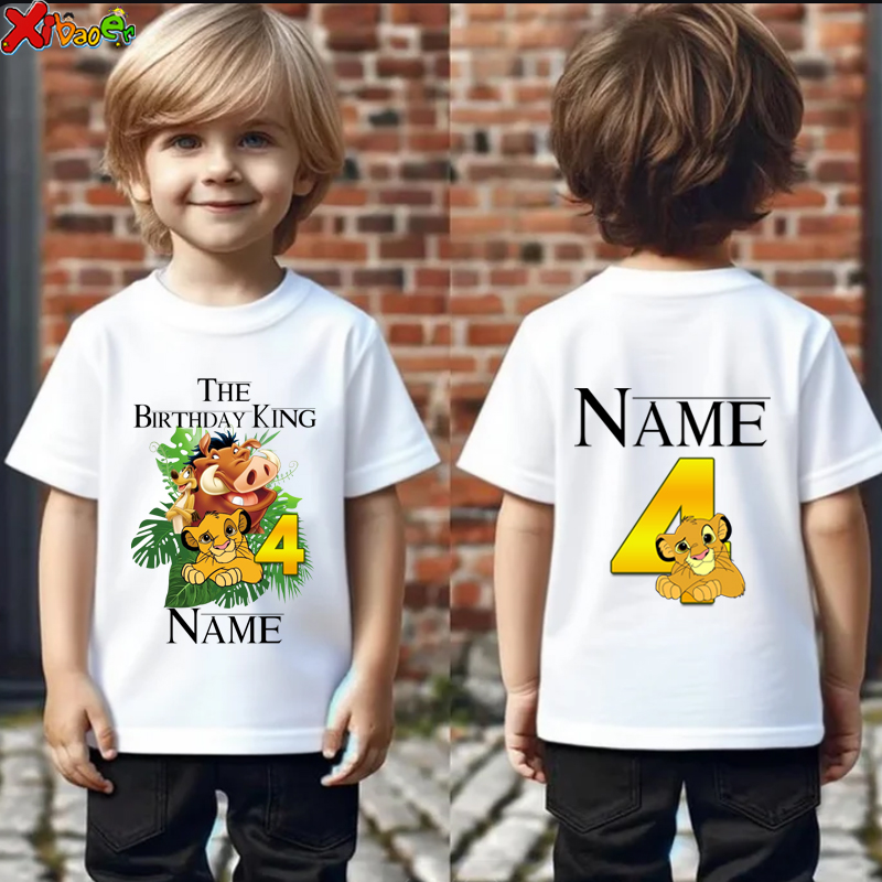 Birthday Boy Shirts 5th Kids M - Summer Clothing Name ulasan dan harga
