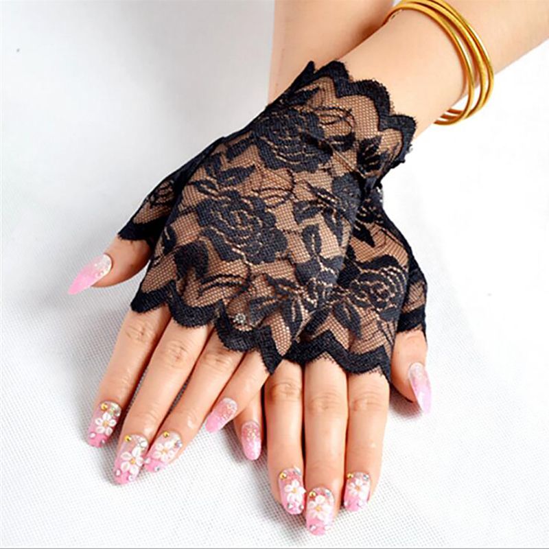 Women Lace Gloves Sexy Dressy  - Summer Clothing Drive ulasan dan harga