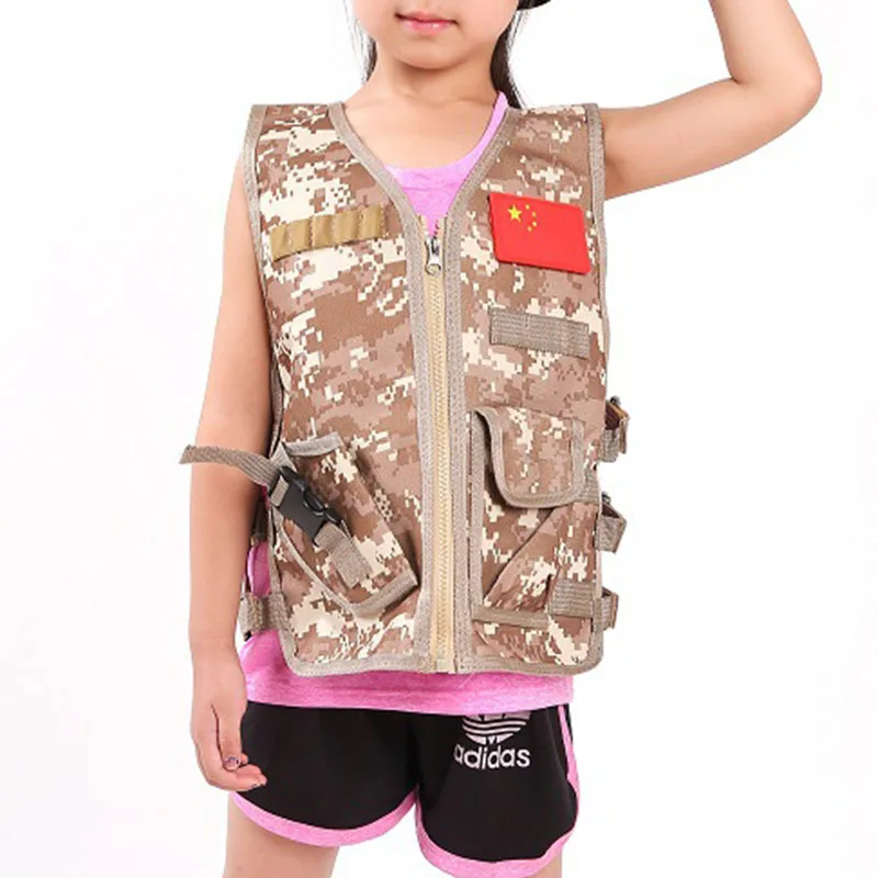 Outdoor Children Vest Tactical - Summer Games Clothing ulasan dan harga