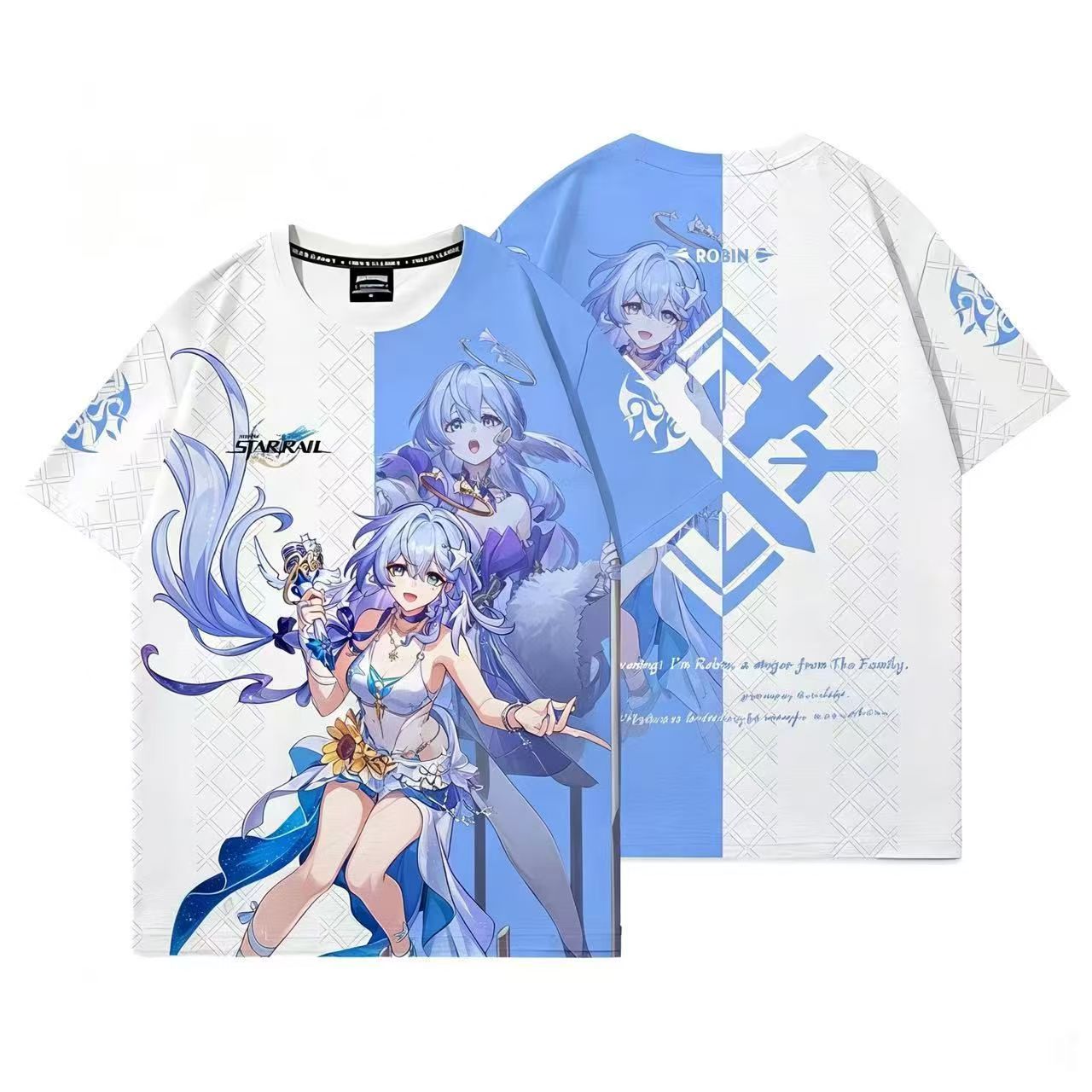 Games Honkai Star Rail T-shirt - Summer Games Clothing ulasan dan harga