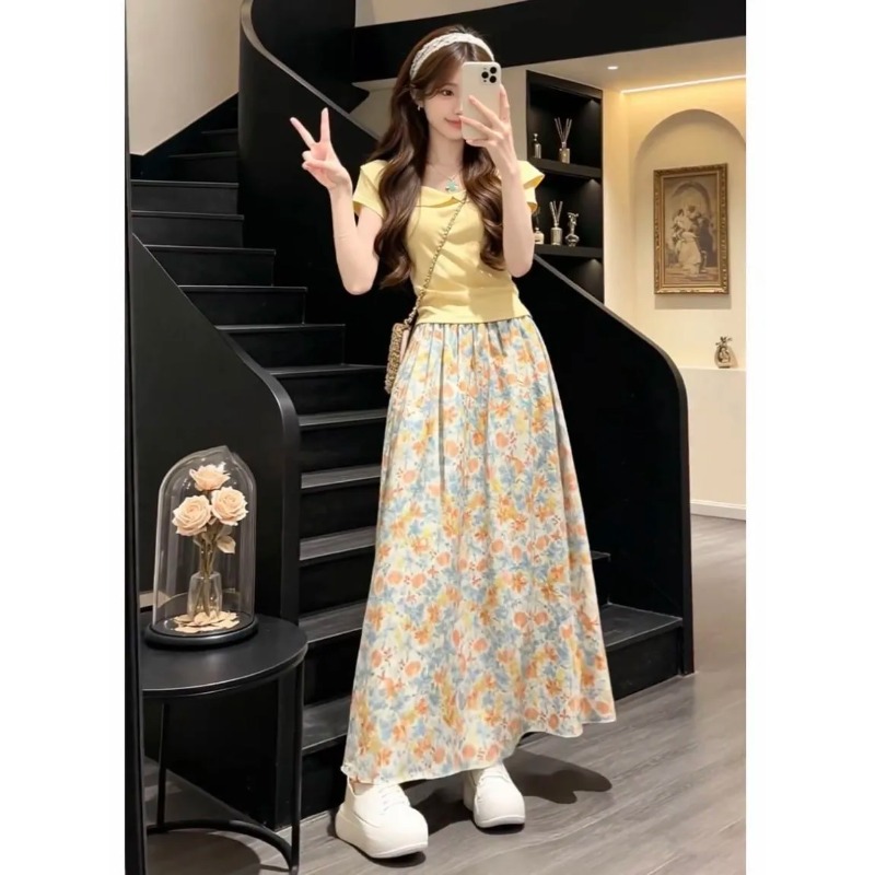 Japan Korean Women Sweet Slim  - Japan Summer Clothing Women ulasan dan harga