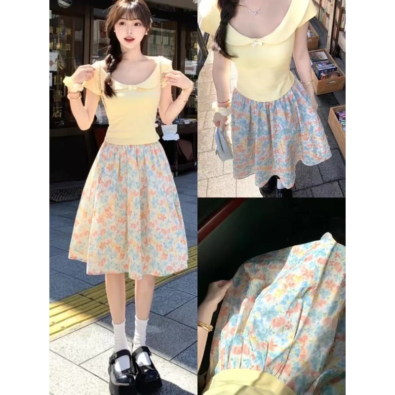 Japan Korean Women Sweet Slim  - Japan Summer Clothing Women ulasan dan harga