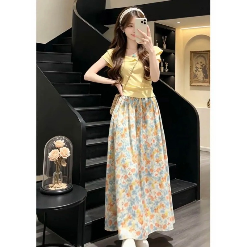 Japan Korean Women Sweet Slim  - Japan Summer Clothing Women ulasan dan harga