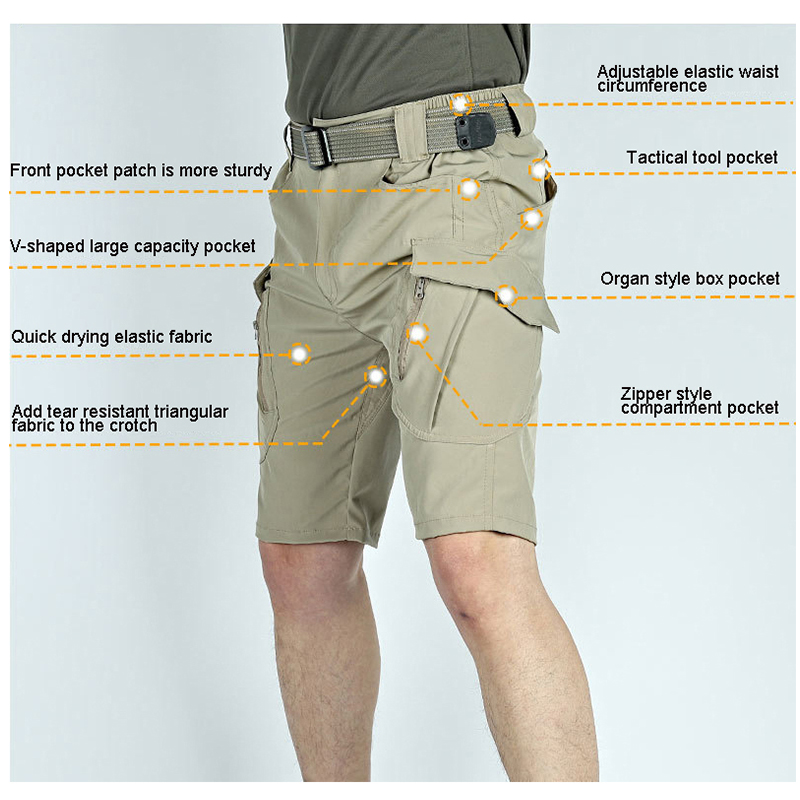TRVLWEGO Men's Tactical Cargo  - Summer Clothing Work ulasan dan harga