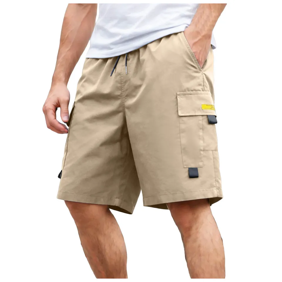 Men's Summer Cargo Shorts Tren - Summer Clothing Work ulasan dan harga