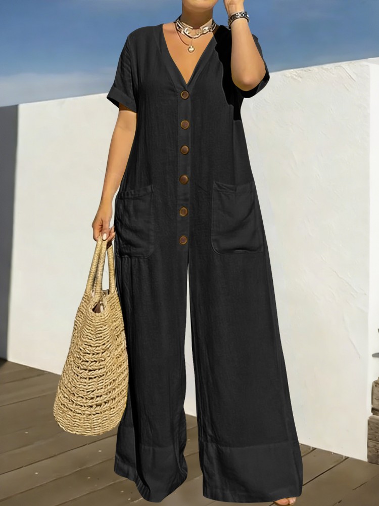 Plus Size Women Clothes Jumpsu - Summer Clothing Capsule ulasan dan harga